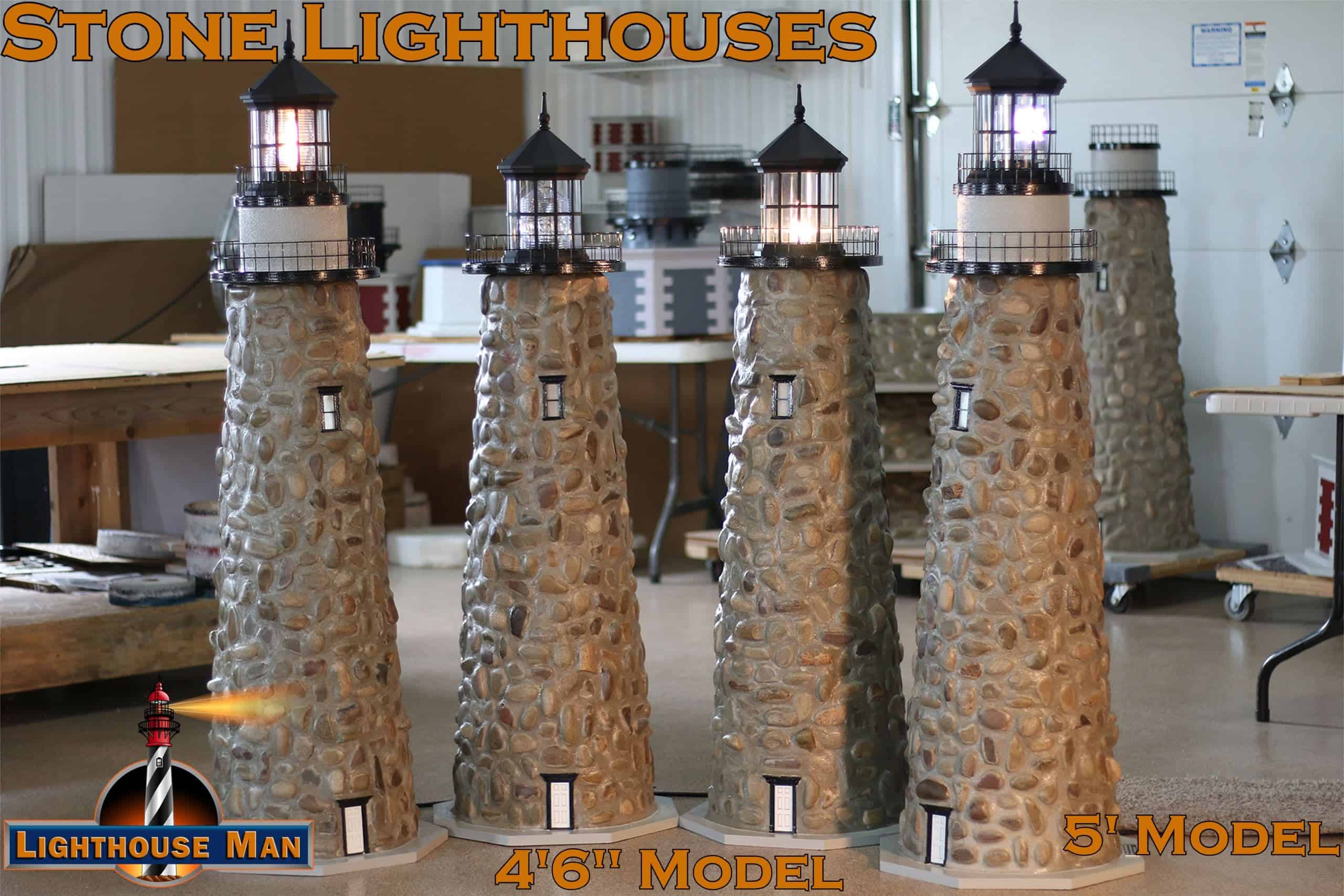 Stone Lawn Lighthouses Lancaster Pa Handcrafted Garden Lighthouses