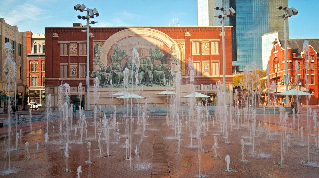 Sundance Square Fort Worth Downtown Fort Worth Zoo Landscape Plaza