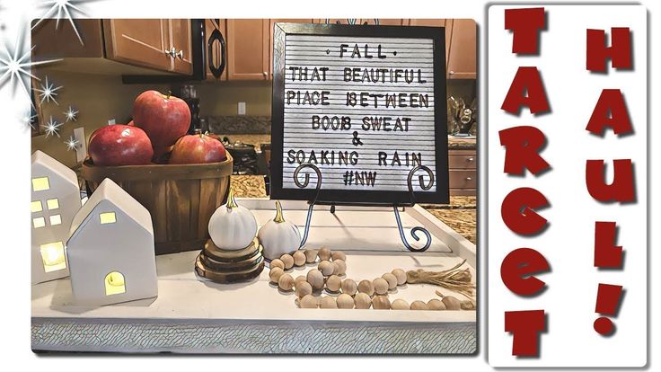 Target Dollar Spot Fall Home Decor Youtube