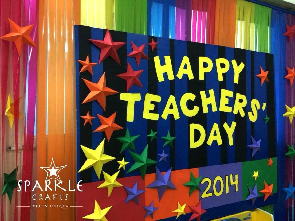 Teachers Day Classroom Decoration