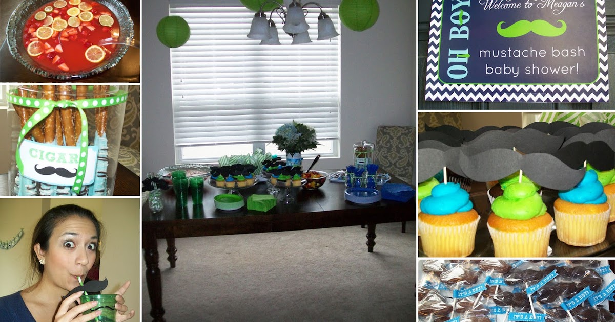 The Cutest Little Diy Mustache Bash Baby Shower