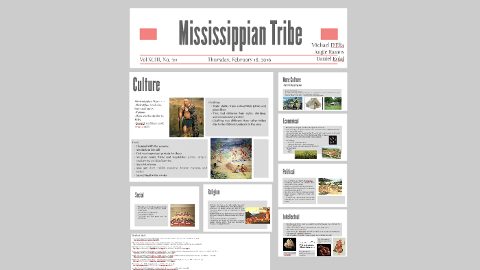 The Mississippian Tribe By Aaron Jacob