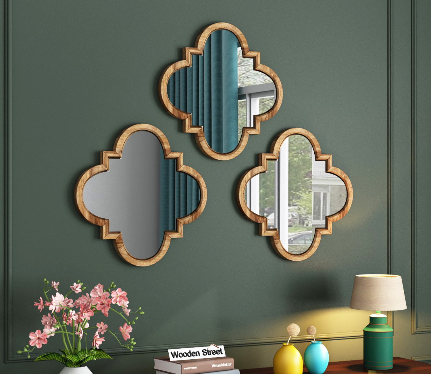 Thi T K Living Room Decorative Mirrors V I G Ng Trang Tr Ph Ng Kh Ch