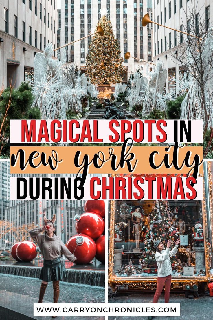 Top 7 Christmas Spots In Nyc Magical Christmas Spots