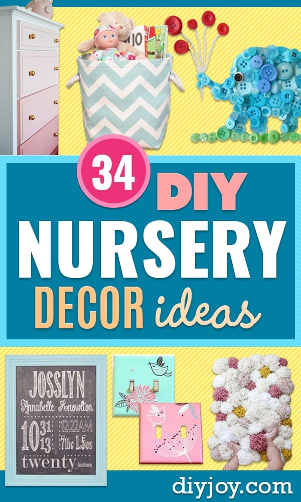 Top Diy Nursery Decor Ideas Unique Room For Your Baby