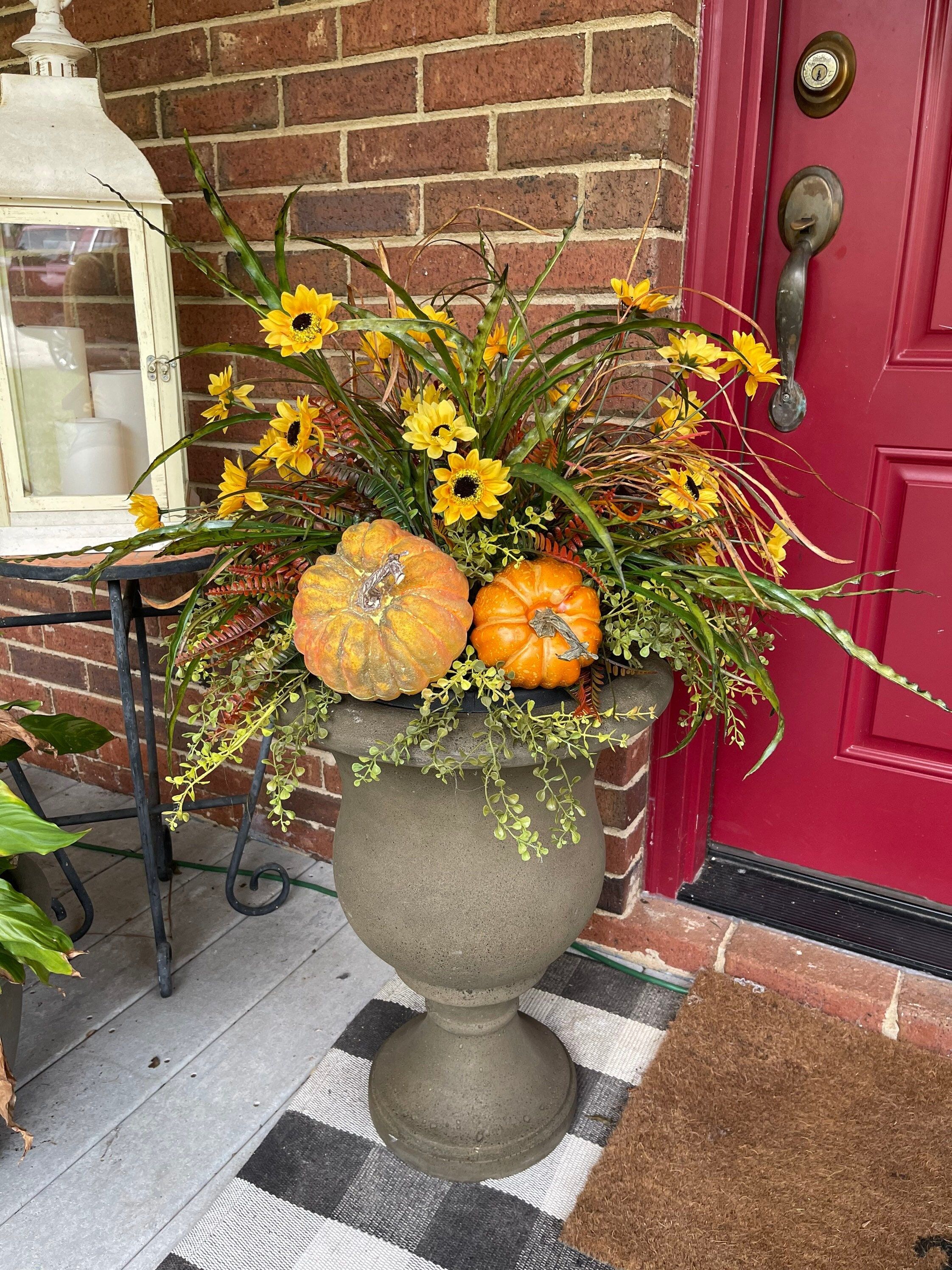 Transitioning From Summer To Fall On The Porch Vintage Garden Decor