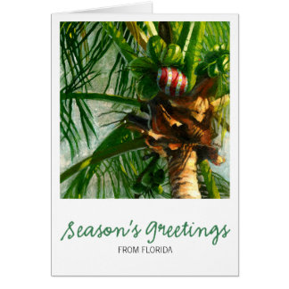 Tropical Christmas Tree Christmas Palm Tree Florida Christmas