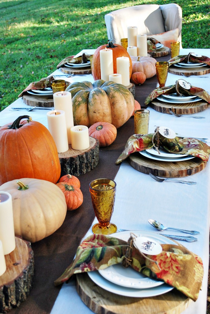 Tuesday S Tablescape Rustic Floral Fall Thewhitebuffalostylingco Com