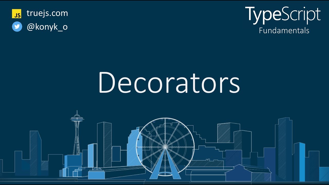 Typescript 5 Decorators Full Course Youtube