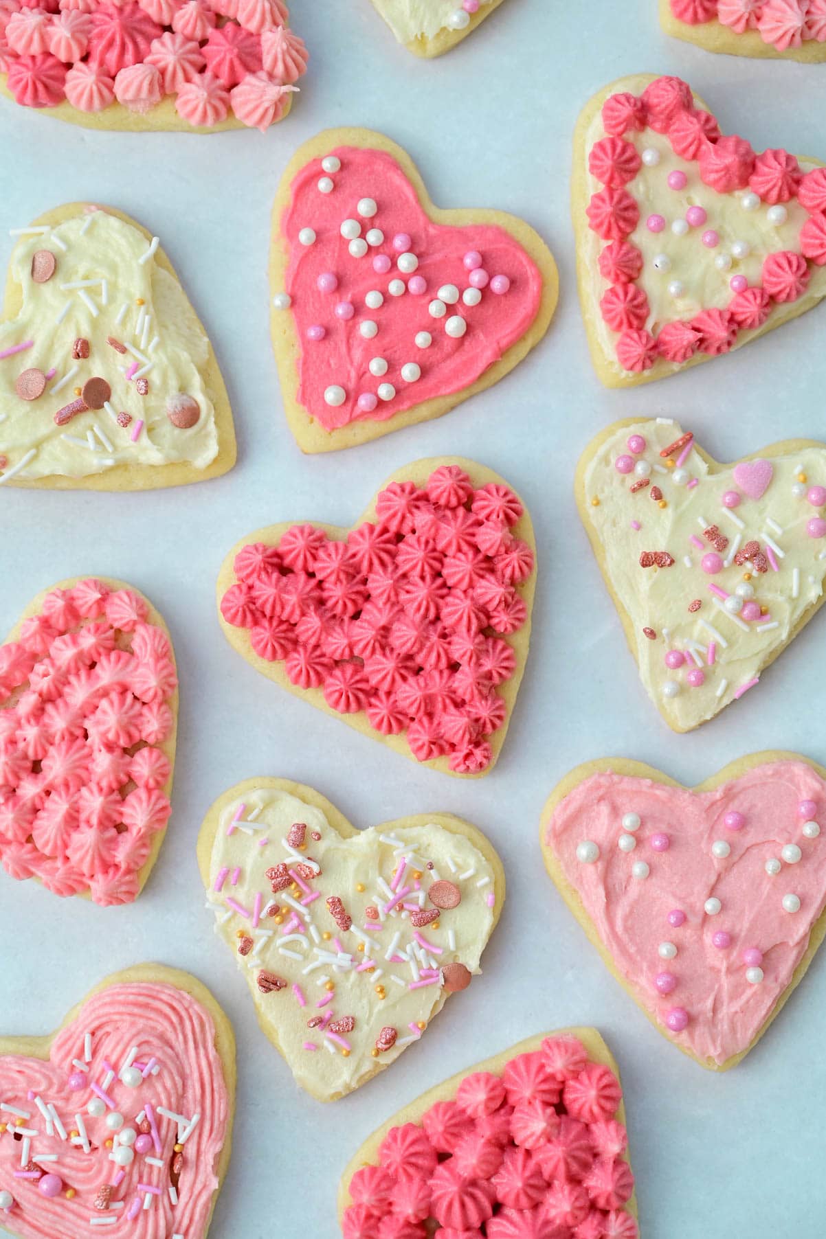 Valentine S Day Cookies Heart Cookies Video Everyday Delicious