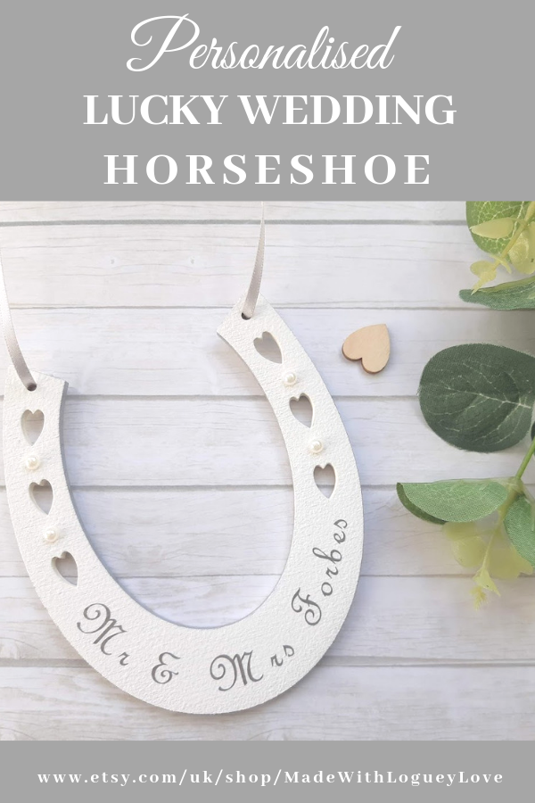 Wedding Horseshoe Wedding Horseshoes Horseshoe Crafts Diy Horseshoe