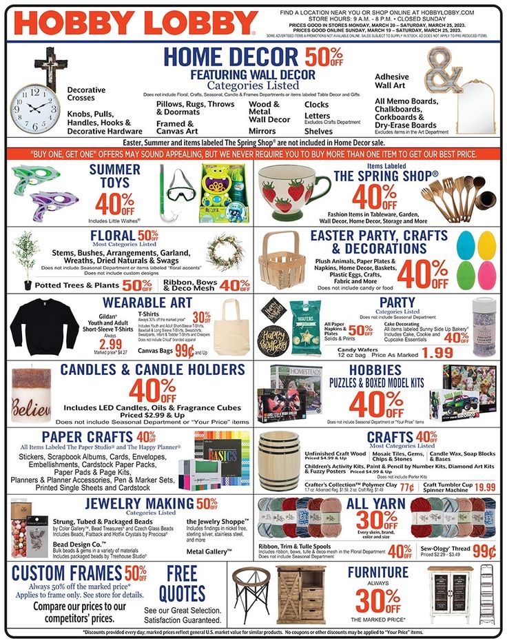 Weekly Ad Coupon Hobby Lobby Ad Hobby Lobby Weekly Ad Cross Canvas