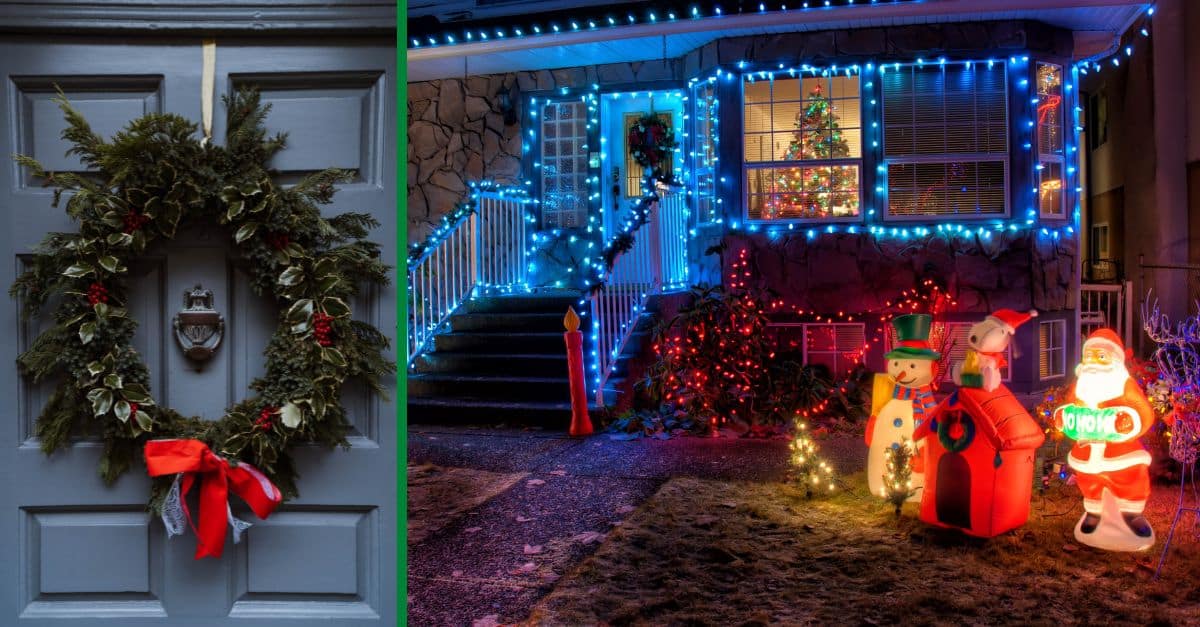 When to Put Up Christmas Decorations Outside