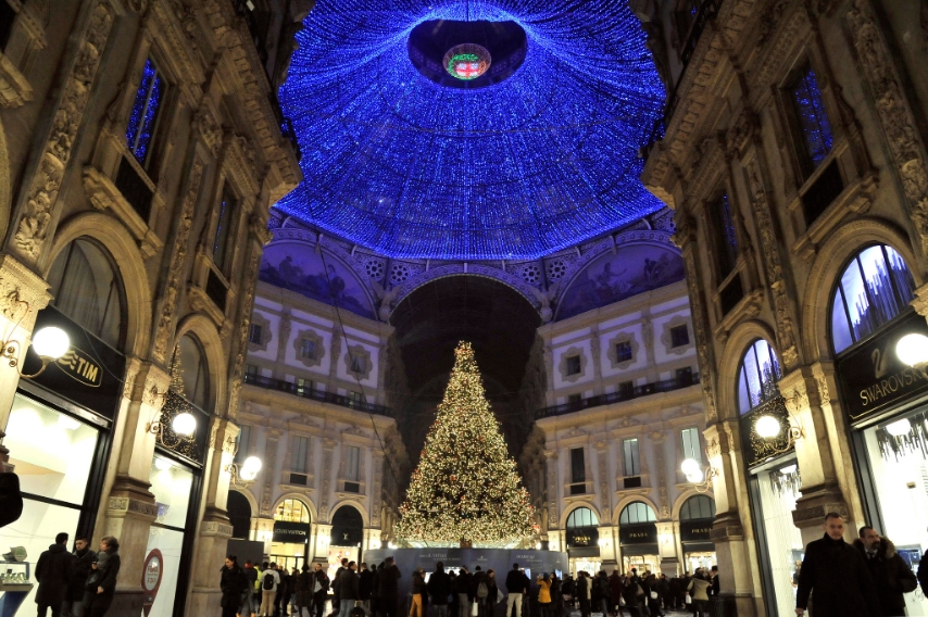 When Milan Adorns Its Streets for Christmas