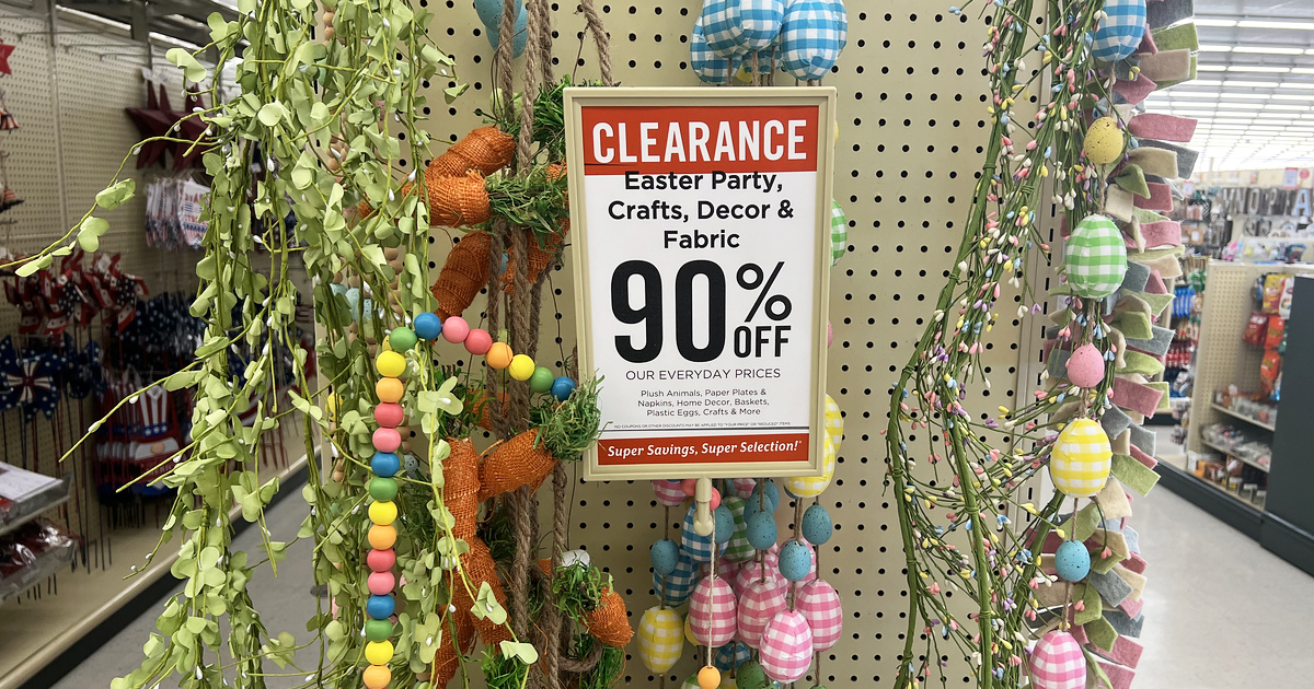 Easter Decor Sale Dates at Hobby Lobby