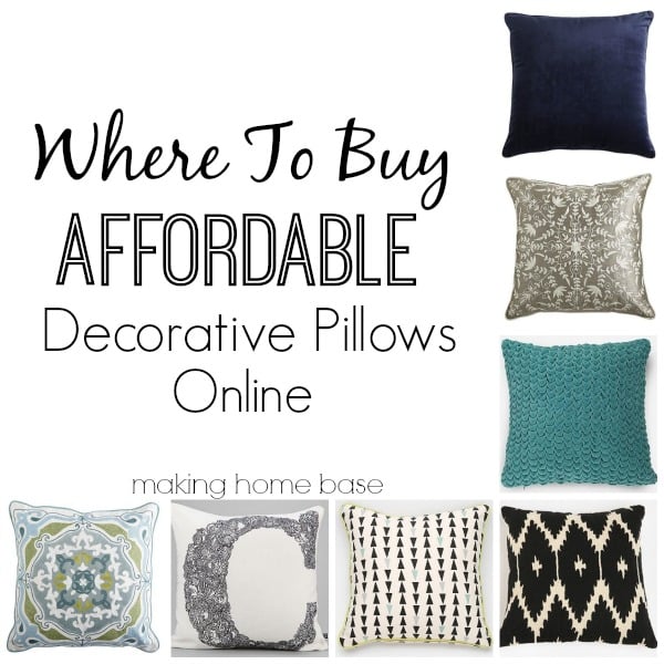 Affordable Decorative Pillows: Best Places to Buy