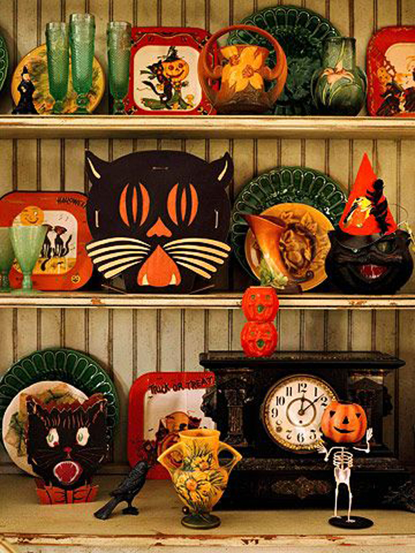 7 Spooky Cabinet Decoration Ideas for Halloween