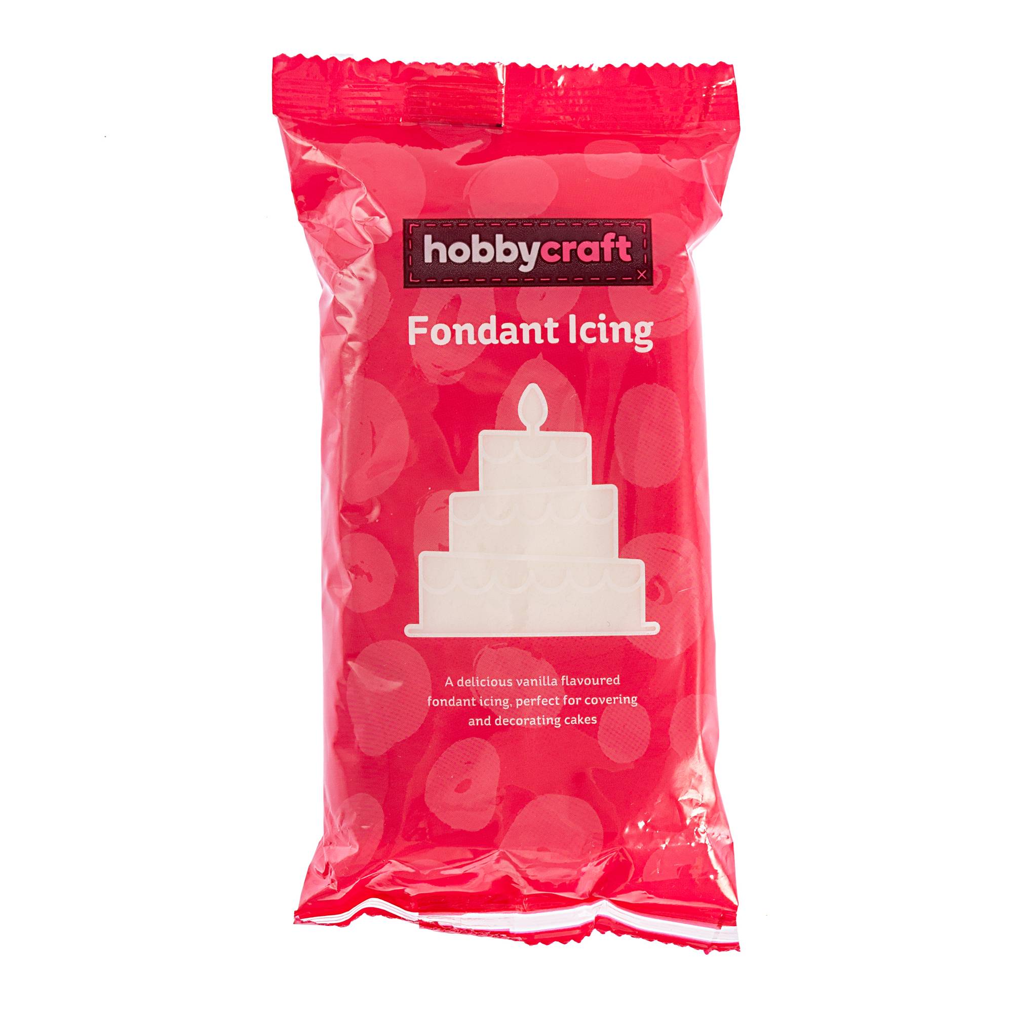 White Fondant Icing 250G Hobbycraft