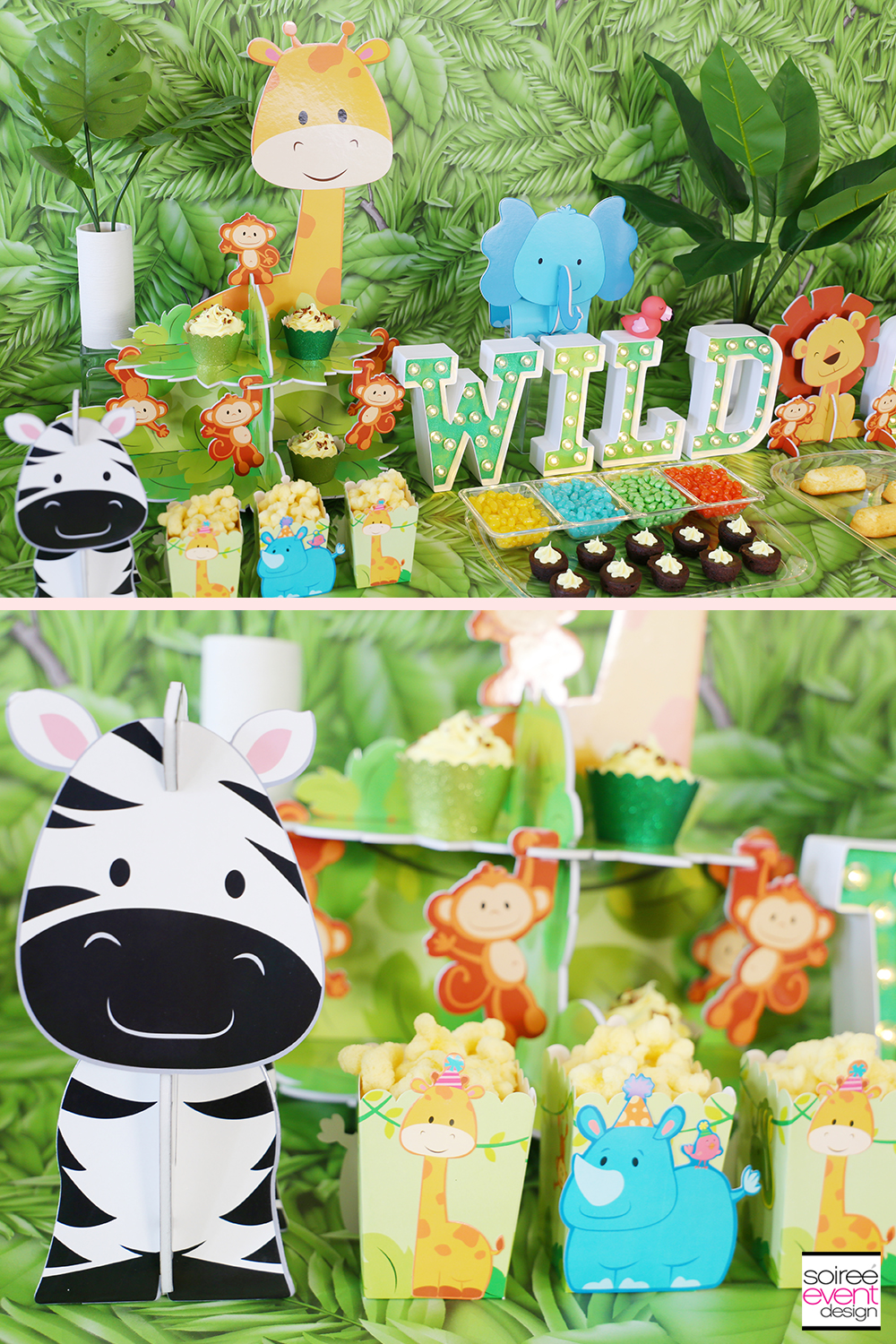 Wild One Safari Birthday Party Kara Amp 39 S Party Ideas Safari Theme Birthday Safari Birthday