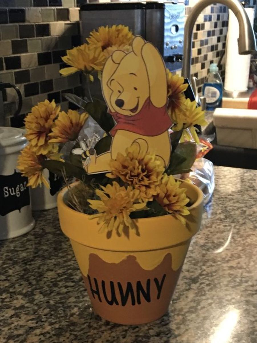 Winnie The Pooh Baby Shower Centerpieces